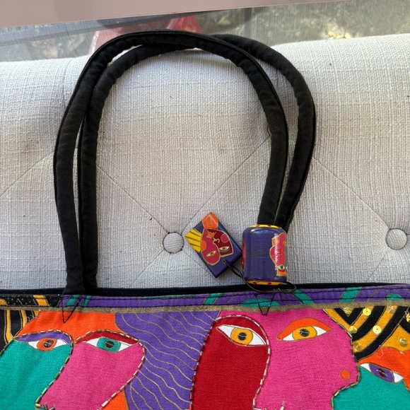 Colorful Laurel Burch WOMAN SPIRIT Tote Bag!NWOT! - Picture 6 of 15